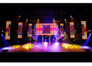 HD P3.91 SMD2121 Indoor Rental LED Display with 500x1000mm panels for concerts