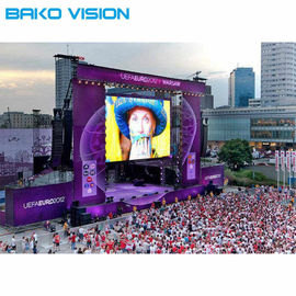 Full Color SMD Led Backdrop Screen Rental P3.91 P4.81 160 Degree Viewing Angle