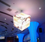 Commercial Advertising LED Dynamic Display Cube SMD LED Chip No Cabinet