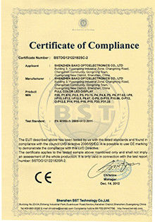 China Shenzhen Bako Vision Technology Co., Ltd Certificaten