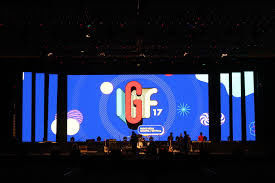 Die Cast Cabinet Outdoor Rental LED Display , Curved LED Video Screen P3.91 P4.81 P6.25